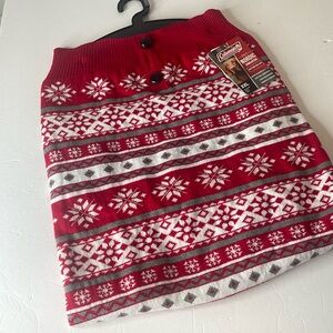 Coleman Dog Nordic Christmas Sweater Red XXL
